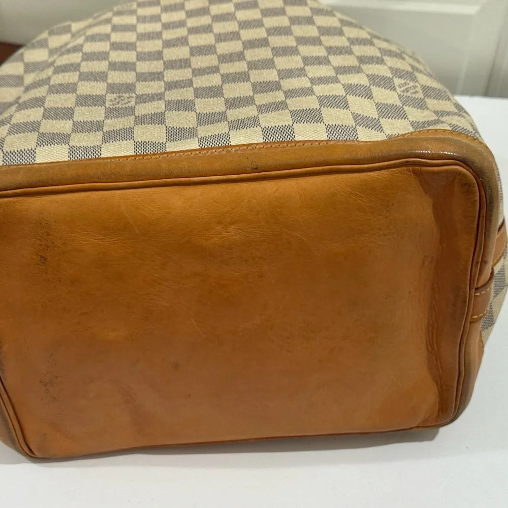 Louis Vuitton Azur Damier Noe GM ~ Vintage